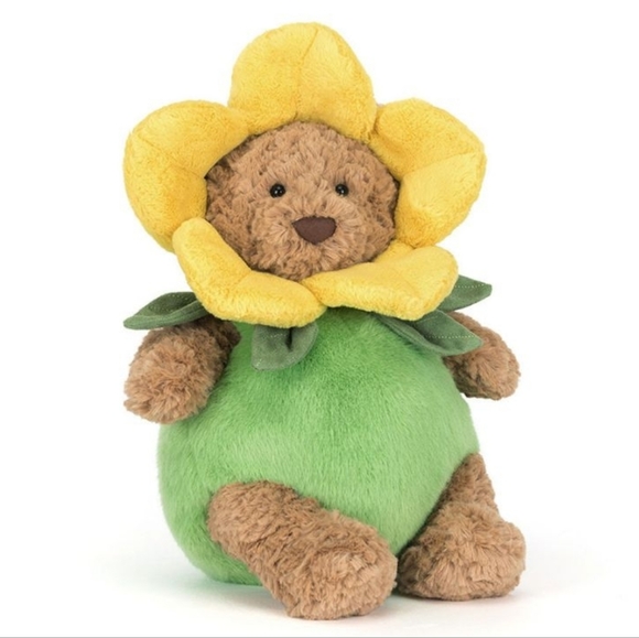 Jellycat Other - *NWT* JELLYCAT Bartholomew Bear Daffodil Outfit Plush Toy